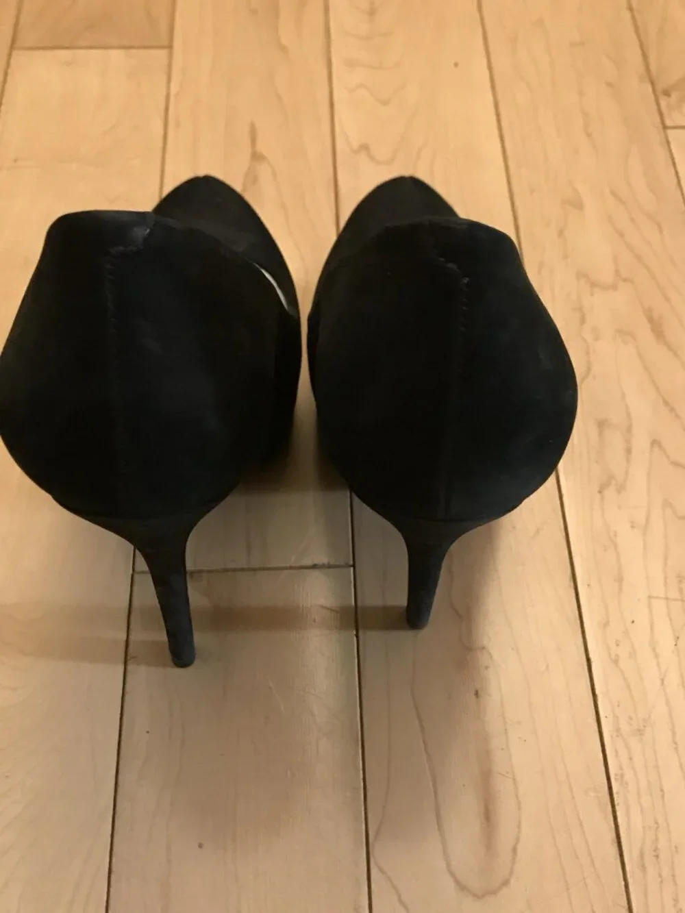 Schutz Black Suede 2.5